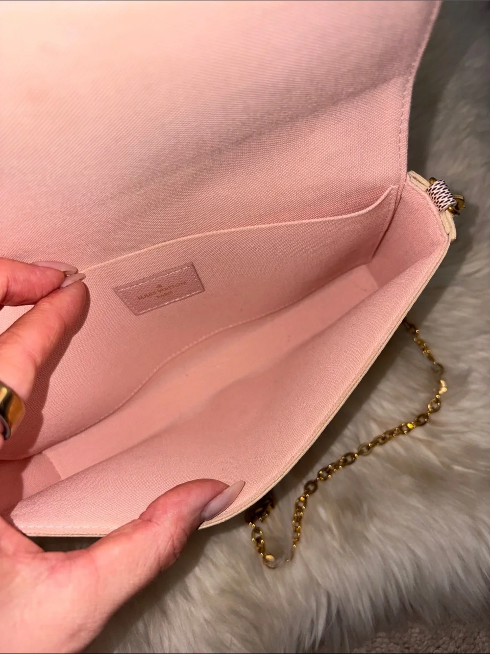 Louis Vuitton Pochette Félicie in Damier